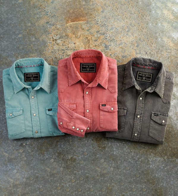 True Grit Jackson Cord Shirt