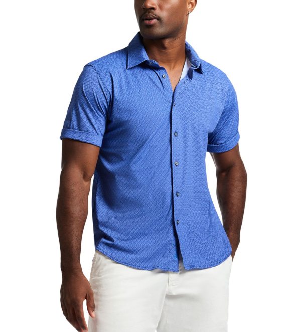 Robert Graham Short Sleeve Piedmont Knit Shirt