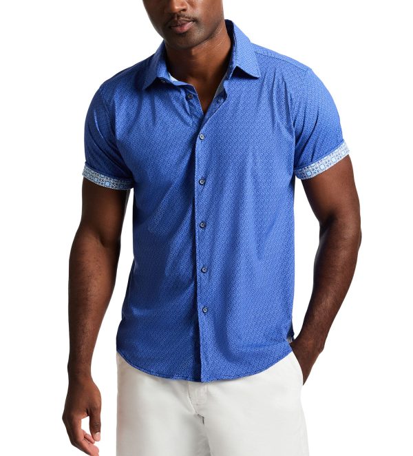 Robert Graham Short Sleeve Piedmont Knit Shirt